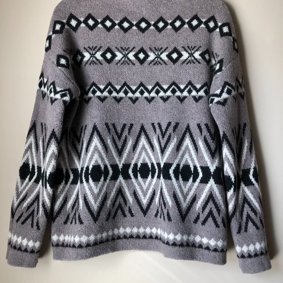 CHRISTIAN SIRIANO AZTEC SWEATER - Picture 2 of 9